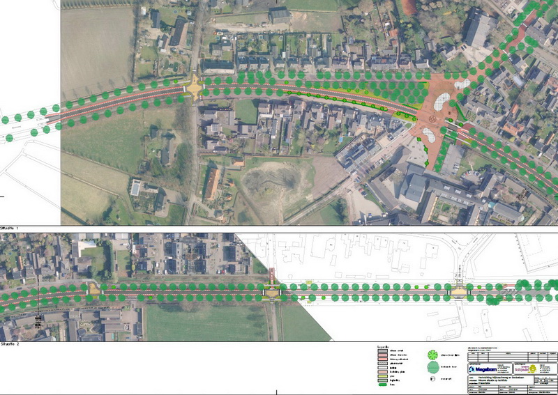 3 Nieuwe situatie op luchtfoto