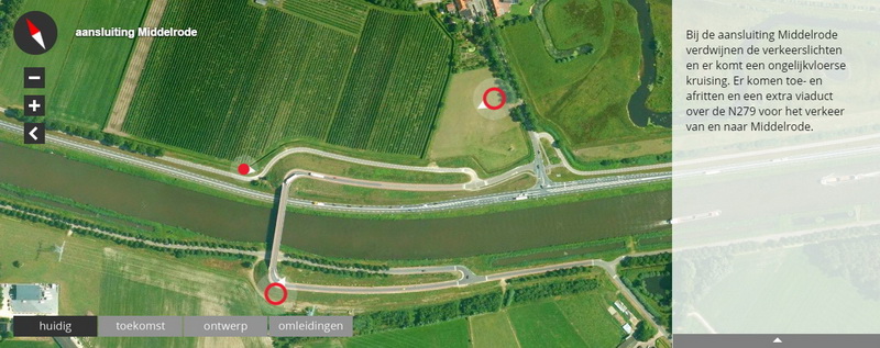 Huidige Middelrooijse brug