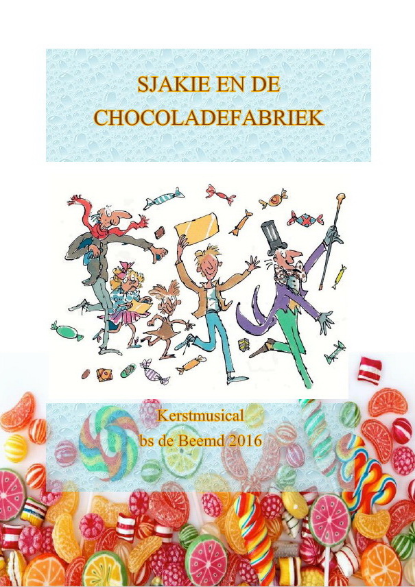 Sjakie musical de Beemd flyer