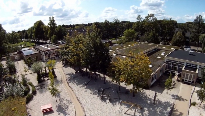 EBC Oost in Schijndel vanuit de lucht 1