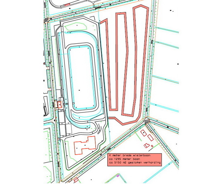 Uitbreiding wielerbaan WVS juli 2016 1