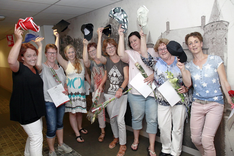 groep diplomering samenwerken in de wijk