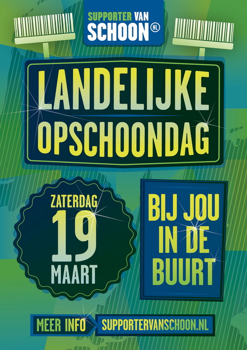 Landelijke opschoondag 19 maart