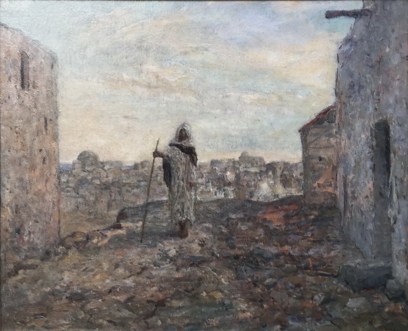 Marius Bauer eenzame bedelaar