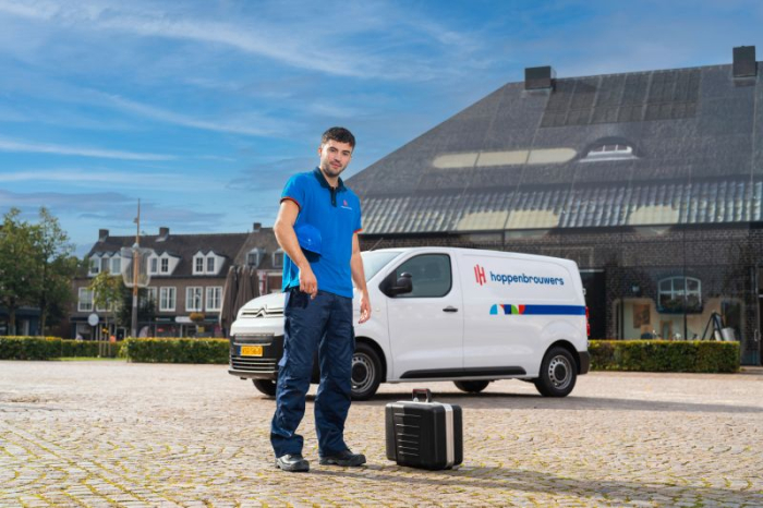 Hoppenbrouwers halverwege naar CO₂-vrij wagenpark