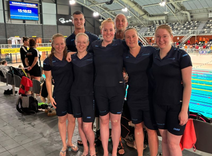 Neptunus ’58 debuteert bij Nederlandse Masters Club Meet