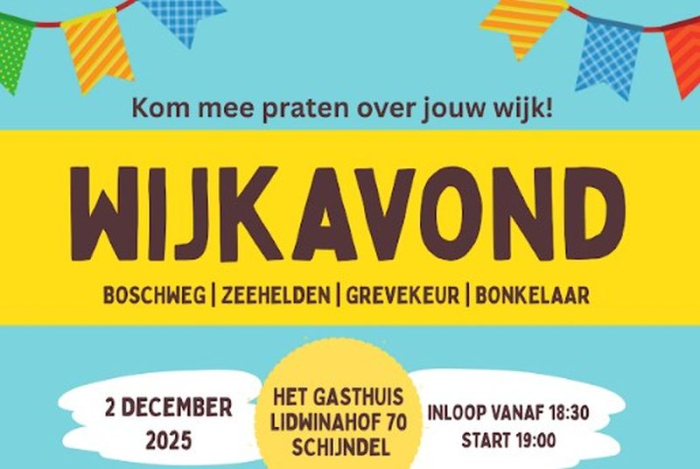 Kom mee praten over jouw wijk