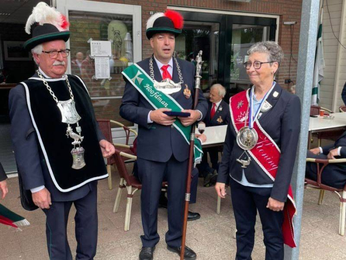 Ria van Heesch nieuwe koning van Kring Dommelgroep