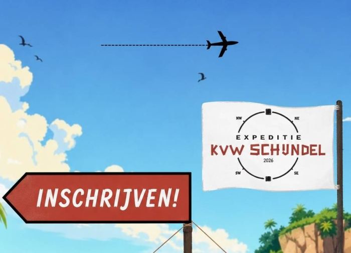 Expeditie KVW! Zorg dat je voor 1 juli bent ingeschreven!