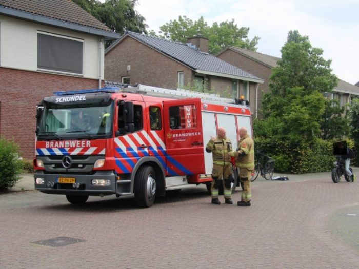 Brandweer gealarmeerd voor brandalarm zorgwoning Watermolen