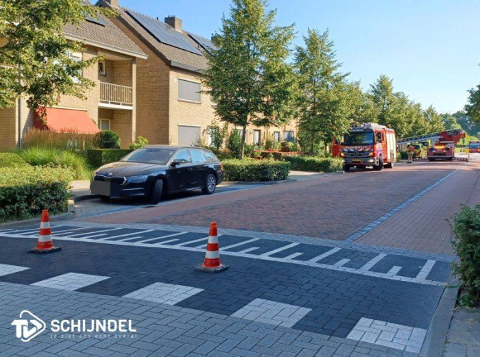 Kluisstraat tijdelijk afgesloten voor hulpverlening brandweer