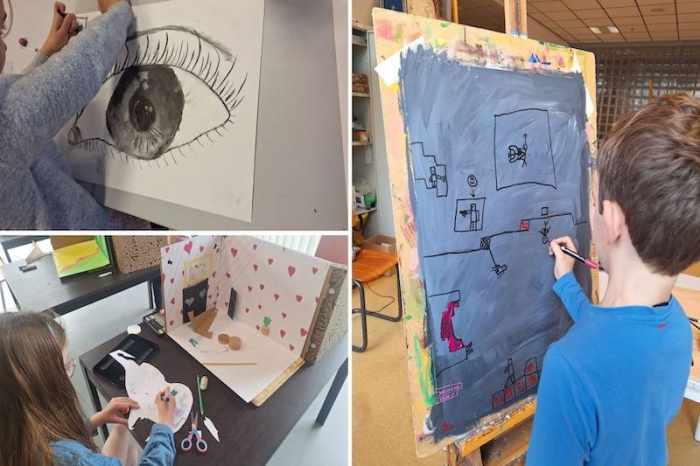 Spelenderwijs creativiviteit ontdekken met Kinderatelier
