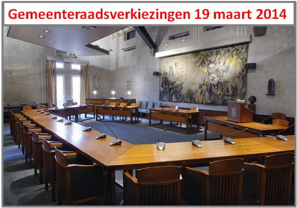 gemeenteraadsverkiezingen 2014 - raadszaal