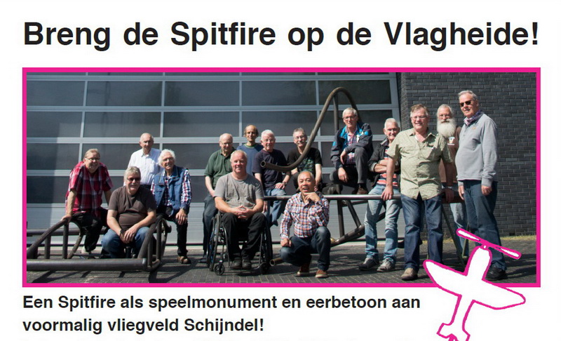 Breng de Spitfire tot leven flyer1