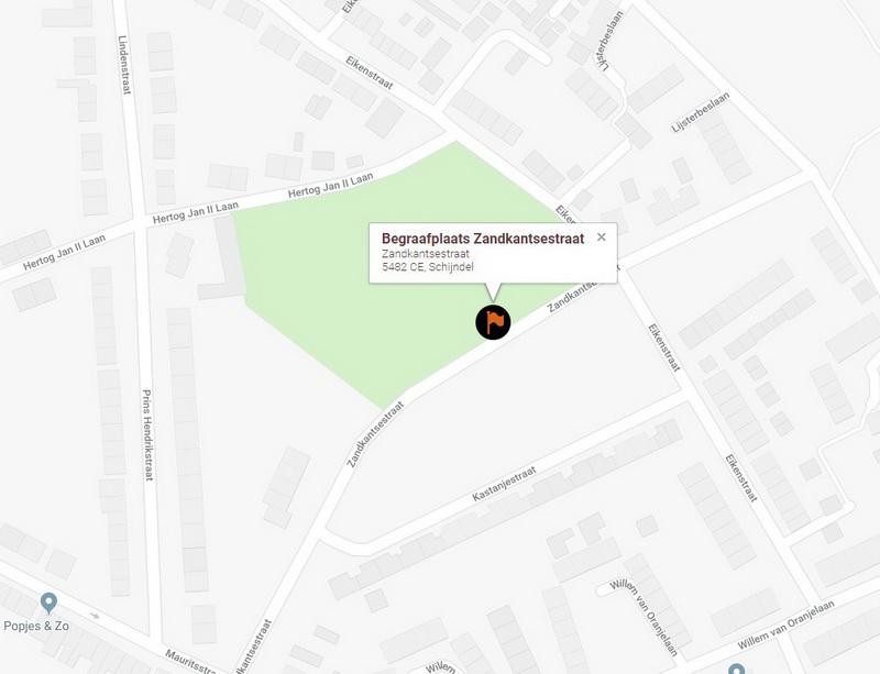 Locatiebegraafplaatszandkantsestraatschijndel