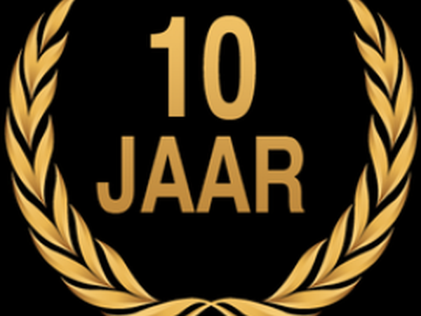 10jaarjubileum