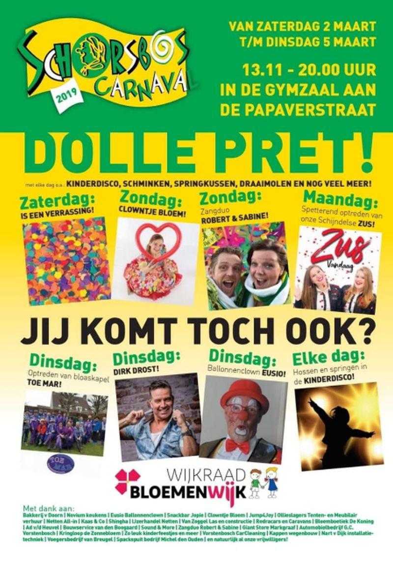 carnaval bloemenwijk poster