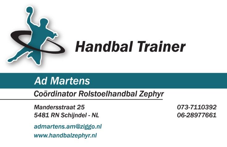 Rolstoelhandballers van Zephyr sluiten het seizoen af