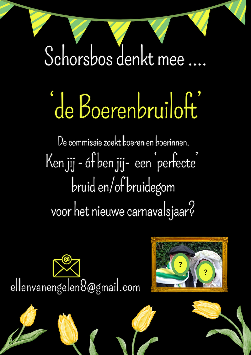 Flyer bruidspaar 2026
