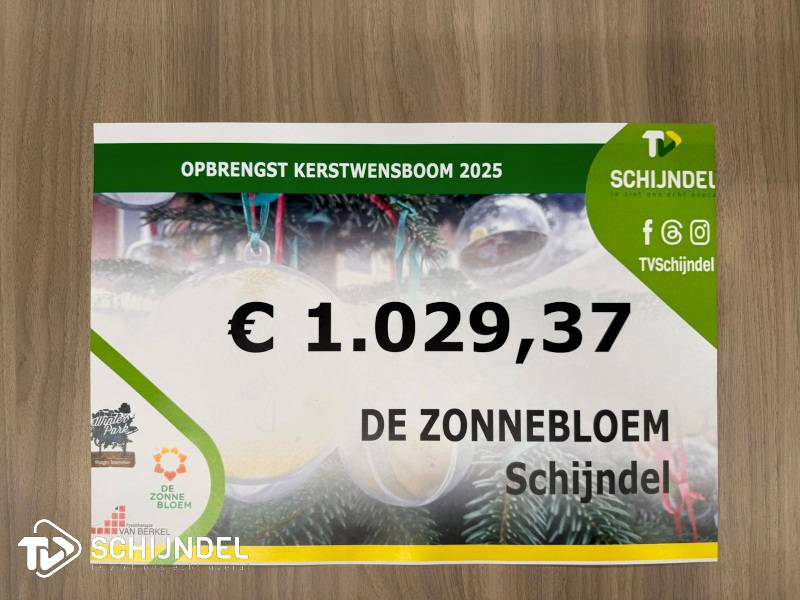 kerstwensboomcheque