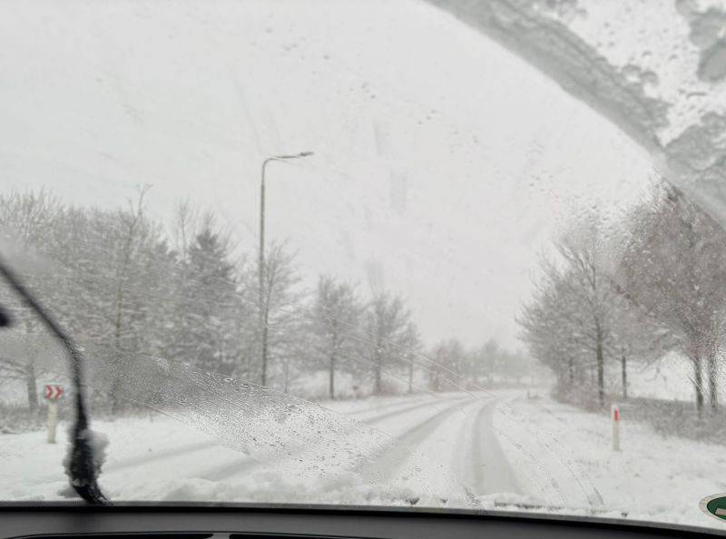 Code Oranje: 5-10 cm sneeuw en gladheid