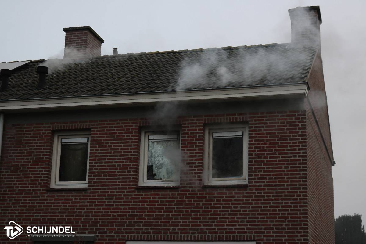 Brand op slaapkamer woning Zandkantsestraat