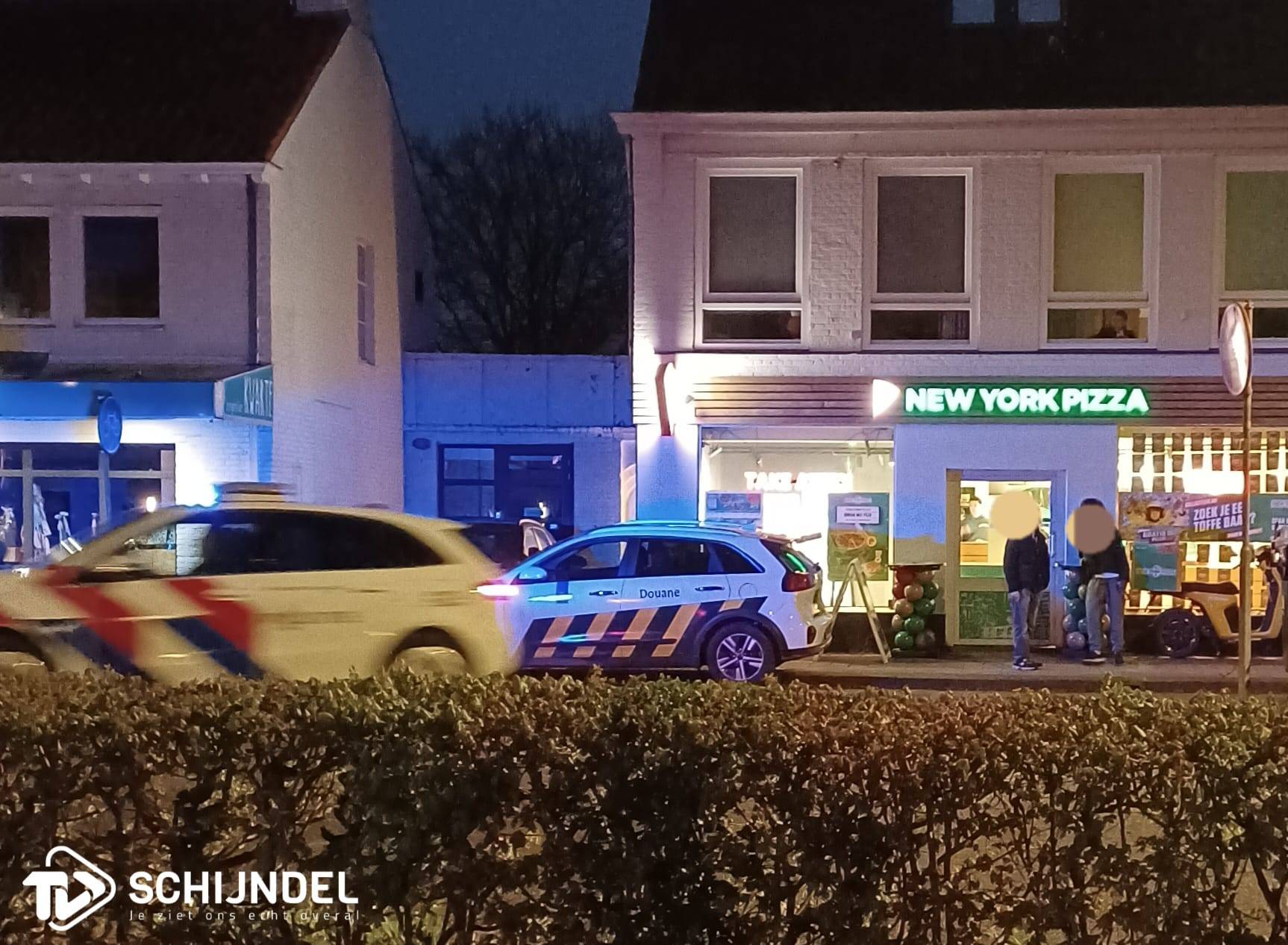 Onderzoek politie en douane aan de Hoofdstraat