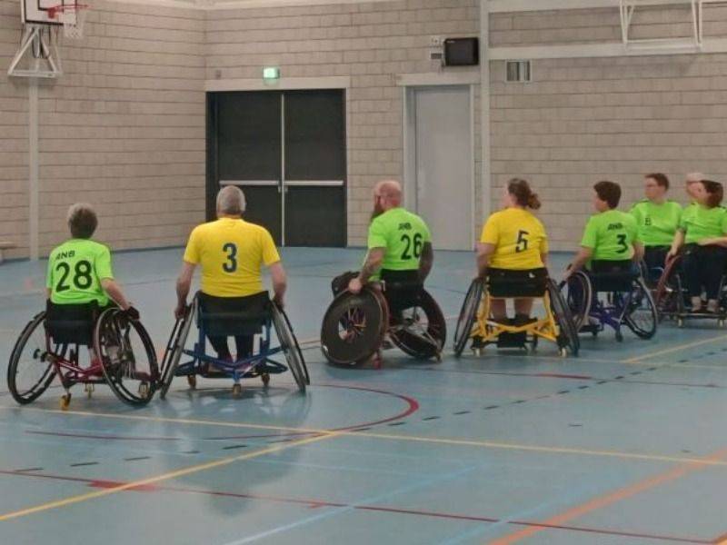 Mooi succes voor rolstoelhandbalteam van Zephyr