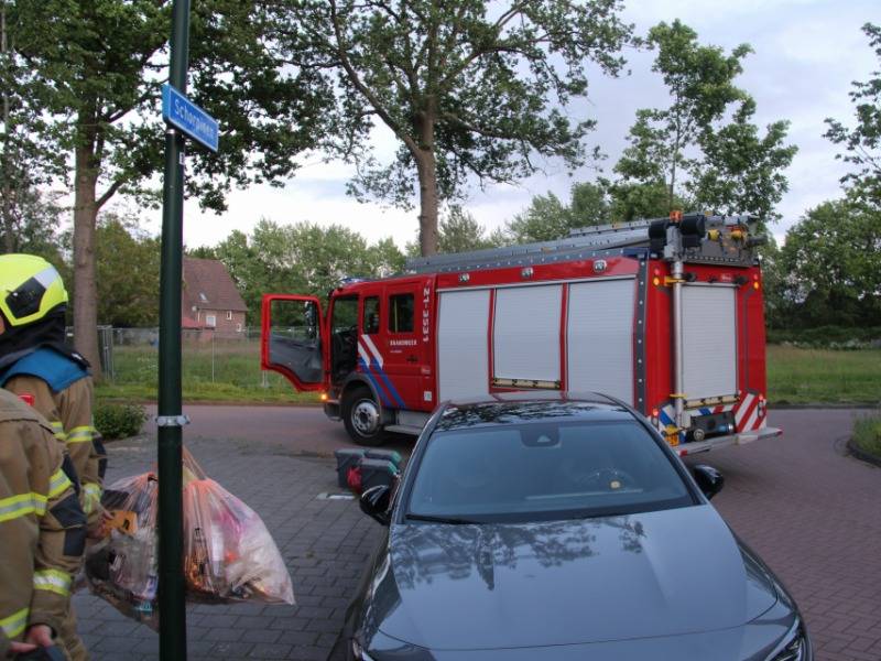 CO-melder gaat af, brandweer onderzoekt woning