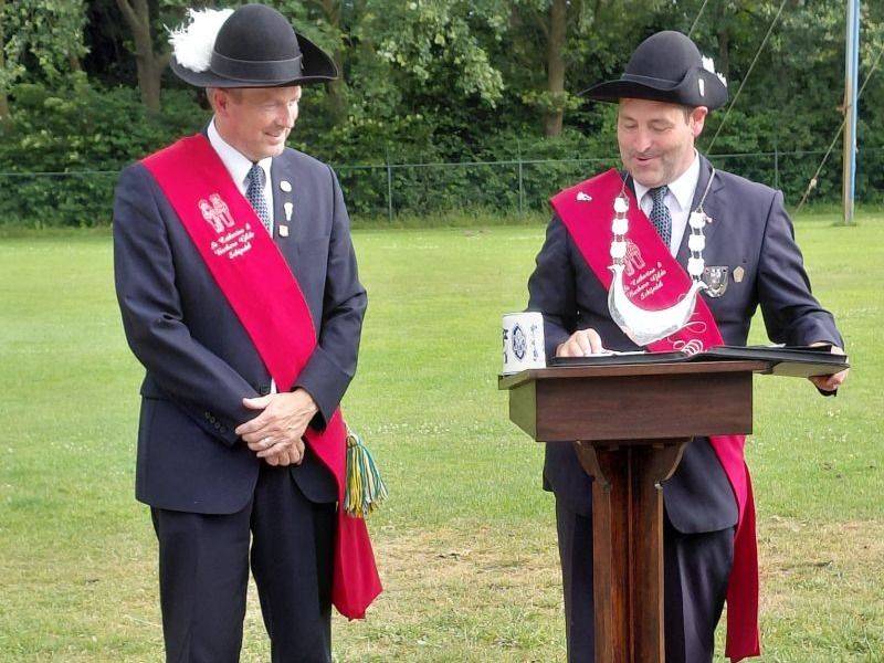 Nieuwe landjonker voor Gilde Sint-Catharina en Barbara