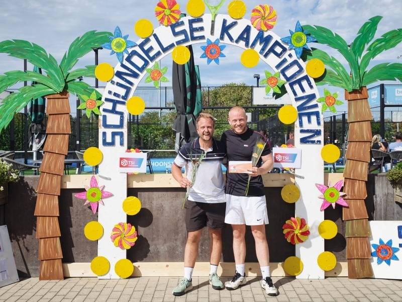 De Schijndelse tennis en padel kampioenen zijn bekend